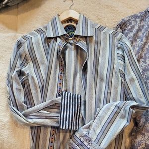 Robert Graham shirts lot of 2 mediums